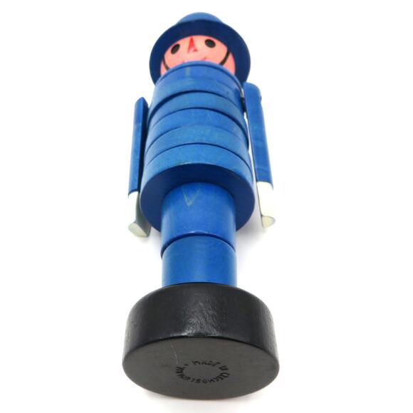 Vintage Czechoslovakia Wooden Stacking Policeman Toy Mid Century Modern Figure - Picture 8 of 10